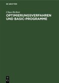 Optimierungsverfahren und BASIC-Programme (eBook, PDF)