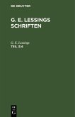 G. E. Lessings Schriften. Teil 3/4 (eBook, PDF)