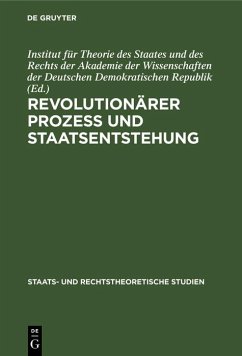 Cover Revolutionärer Prozeß und Staatsentstehung (eBook, PDF)