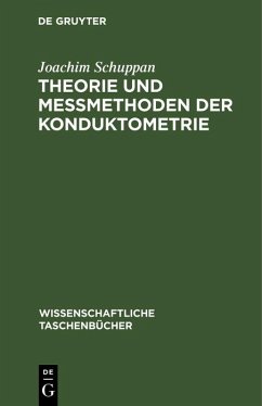 Cover Theorie und Meßmethoden der Konduktometrie (eBook, PDF)