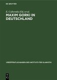Maxim Gorki in Deutschland (eBook, PDF)