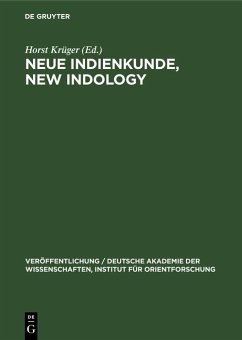 Cover Neue Indienkunde, New Indology (eBook, PDF)