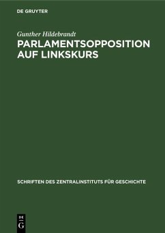 Cover Parlamentsopposition auf Linkskurs (eBook, PDF)