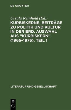 Cover Kürbiskerne. Beiträge zu Politik und Kultur in der BRD. Auswahl aus 