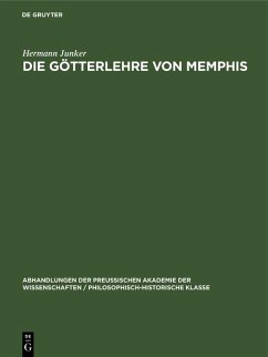 Cover Die Götterlehre von Memphis (eBook, PDF)