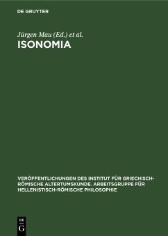 Isonomia (eBook, PDF) Cover Isonomia (eBook, PDF)