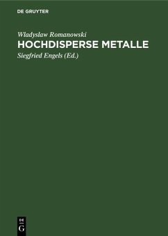 Cover Hochdisperse Metalle (eBook, PDF)