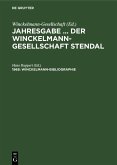 Winckelmann-Bibliographie (eBook, PDF)