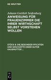 Die besonder Pfichten und Geschäfte einer guter Hausmutter ... (eBook, PDF)