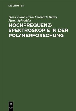 Cover Hochfrequenzspektroskopie in der Polymerforschung (eBook, PDF)