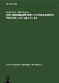 Die Programmierungssprachen Pascal und Algol 68 (eBook, PDF)