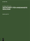 Zeitschrift für Angewandte Geologie. Band 36, Heft 10 (eBook, PDF)