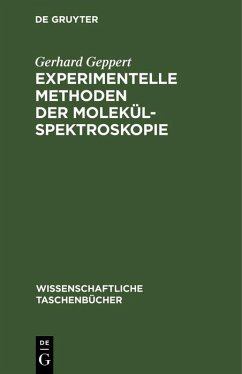 Cover Experimentelle Methoden der Molekülspektroskopie (eBook, PDF)