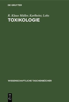 Toxikologie (eBook, PDF) - Müller, R. Klaus; Lohs, Karlheinz