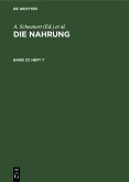 Die Nahrung. Band 27, Heft 7 (eBook, PDF)