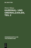 Kardinal- und Ordinalzahlen, Teil 2 (eBook, PDF) Kardinal- und Ordinalzahlen, Teil 2 (eBook, PDF)
