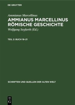 Buch 18-21 (eBook, PDF) - Marcellinus, Ammianus