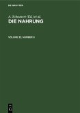 Die Nahrung. Volume 32, Number 9 (eBook, PDF)