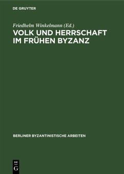 Cover Volk und Herrschaft im Frühen Byzanz (eBook, PDF)
