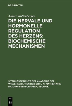 Cover Die nervale und hormonelle Regulation des Herzens: Biochemische Mechanismen (eBook, PDF)