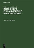 Zeitschrift für Allgemeine Mikrobiologie. Volume 24, Number 10 (eBook, PDF)