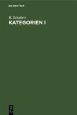 Kategorien I (eBook, PDF)