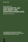 Fortschritte auf dem Gebiet der Konstruktionsplaste (eBook, PDF) Fortschritte auf dem Gebiet der Konstruktionsplaste (eBook, PDF)