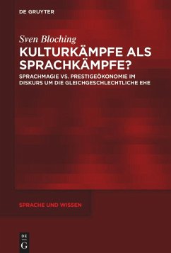 Cover Kulturkämpfe als Sprachkämpfe? (eBook, ePUB)