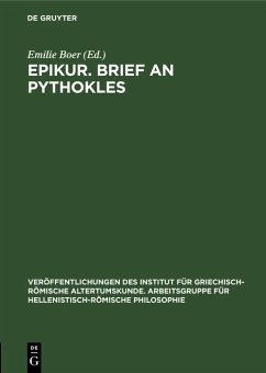 Cover Epikur. Brief an Pythokles (eBook, PDF)