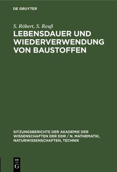 Cover Lebensdauer und Wiederverwendung von Baustoffen (eBook, PDF)