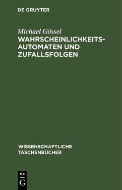 Cover Wahrscheinlichkeitsautomaten und Zufallsfolgen (eBook, PDF)