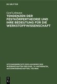 Tendenzen der Festkörpertheorie und ihre Bedeutung für die Werkstoffwissenschaft (eBook, PDF)