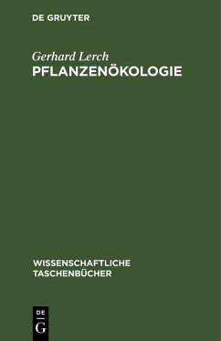 Cover Pflanzenökologie (eBook, PDF)