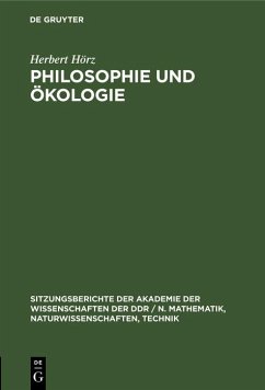 Cover Philosophie und Ökologie (eBook, PDF)