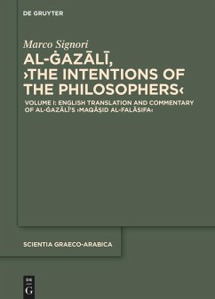 Cover English Translation and Commentary of al-Gazali's >Maqa¿id al-falasifa< (eBook, ePUB)