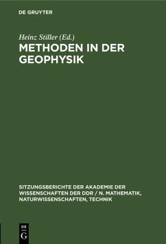 Cover Methoden in der Geophysik (eBook, PDF)