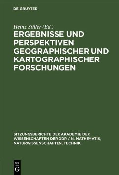 Cover Ergebnisse und Perspektiven geographischer und kartographischer Forschungen (eBook, PDF)