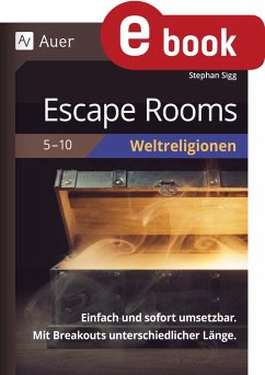 Cover Escape Rooms Weltreligionen 5-10 (eBook, PDF)