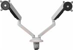 One for All Monitor Halterung Experience RGB Dual White DM8220