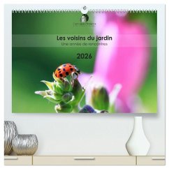 Les voisins du jardin - Une année de rencontres (Calendrier mural 2026 DIN A2 vertical) calendrier de bureau