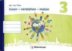 Cover ABC der Tiere 3 Neubearbeitung · lesen - verstehen - malen