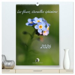 Les fleurs, éternelles éphemères (Calendrier mural 2026 DIN A2 horizontal) calendrier de bureau