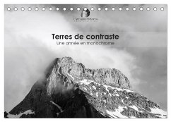 Terres de contraste - Une année en monochrome (Calendrier de bureau 2026 DIN A5 vertical), CALVENDO calendrier mensuel Terres de contraste - Une année en monochrome (Calendrier de bureau 2026 DIN A5 vertical), CALVENDO calendrier mensuel