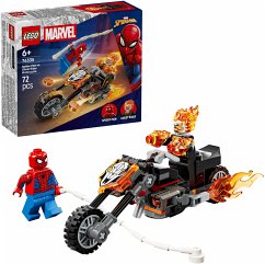Cover LEGO® Marvel Super Heroes 76335 Spider-Man vs. Ghost Rider auf seinem Motorra