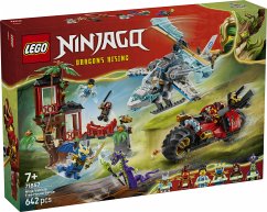Cover LEGO® NINJAGO 71857 Showdown am Baumhaus mit dem Ninja-Bike