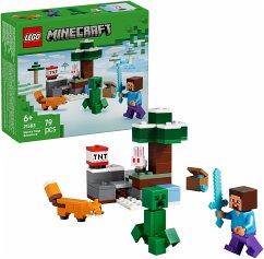 Cover LEGO® Minecraft 21583 Steves Abenteuer in der Taiga