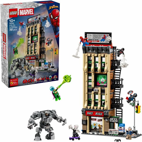 LEGO® Marvel Super Heroes 76342 Spider-Man vs. Mysterio: Daily Bugle