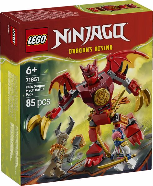 LEGO® NINJAGO 71851 Kais Drachen-Mech Battle Set LEGO® NINJAGO 71851 Kais Drachen-Mech Battle Set