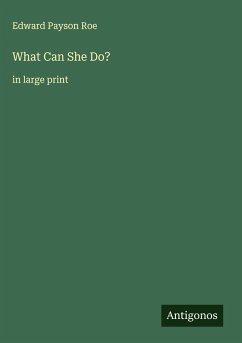 What Can She Do? Cover What Can She Do?