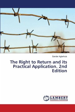 Cover The Right to Return and its Practical Application. 2nd Edition